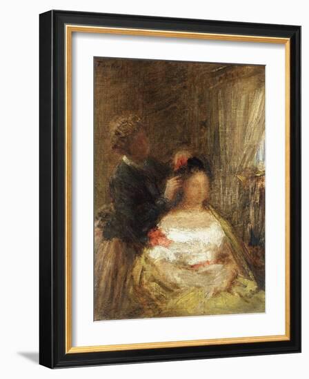 The Hairdresser-Ignace Henri Jean Fantin-Latour-Framed Giclee Print