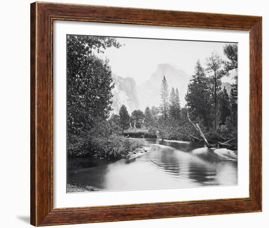 The Half Dome, Yosemite-Carleton E Watkins-Framed Giclee Print