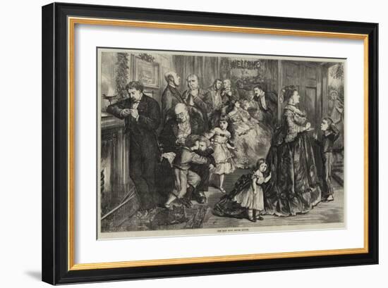 The Half Hour before Dinner-Frederick Barnard-Framed Giclee Print