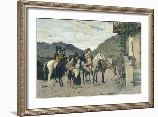 The Halfway House-Lorenzo di Niccolo Gerini-Framed Giclee Print