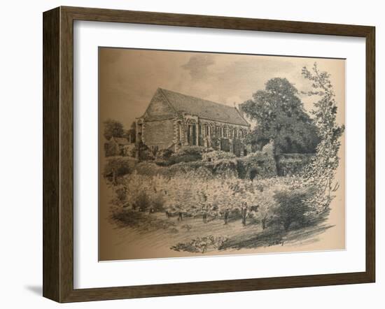 The Hall, Eltham Palace, 1902-Thomas Robert Way-Framed Giclee Print