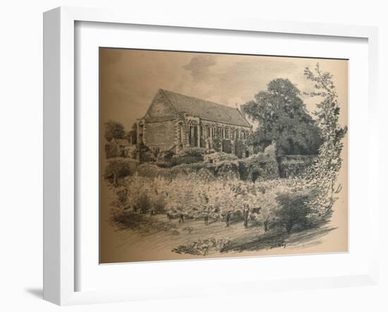 The Hall, Eltham Palace, 1902-Thomas Robert Way-Framed Giclee Print