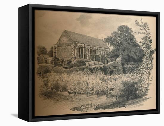 The Hall, Eltham Palace, 1902-Thomas Robert Way-Framed Premier Image Canvas