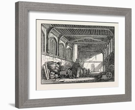 The Hall of Croydon Palace, UK-null-Framed Giclee Print