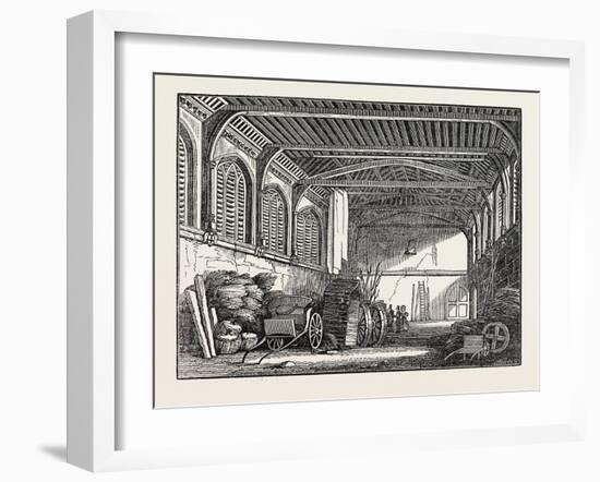 The Hall of Croydon Palace, UK-null-Framed Giclee Print