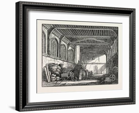 The Hall of Croydon Palace, UK-null-Framed Giclee Print