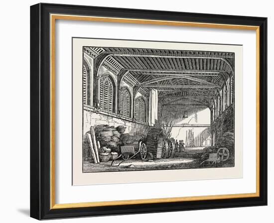 The Hall of Croydon Palace, UK-null-Framed Giclee Print