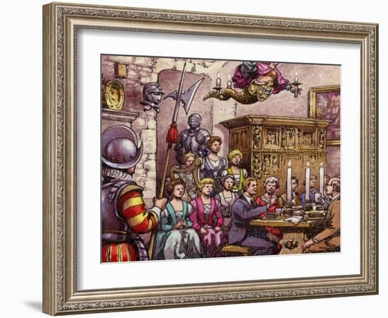 The Hall of Earls, Bunratty Castle-Pat Nicolle-Framed Giclee Print