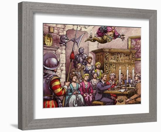 The Hall of Earls, Bunratty Castle-Pat Nicolle-Framed Giclee Print