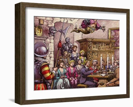 The Hall of Earls, Bunratty Castle-Pat Nicolle-Framed Giclee Print