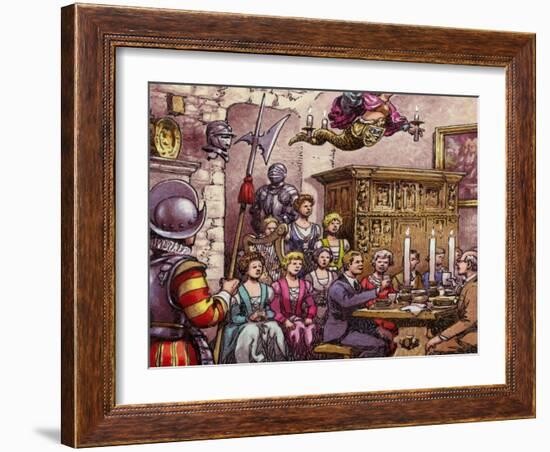 The Hall of Earls, Bunratty Castle-Pat Nicolle-Framed Giclee Print