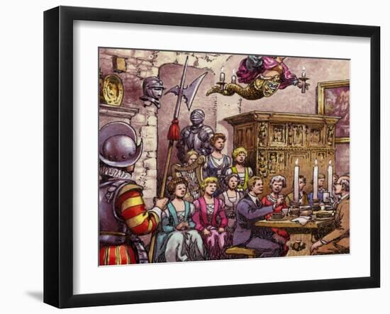The Hall of Earls, Bunratty Castle-Pat Nicolle-Framed Giclee Print