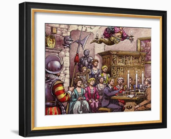 The Hall of Earls, Bunratty Castle-Pat Nicolle-Framed Giclee Print