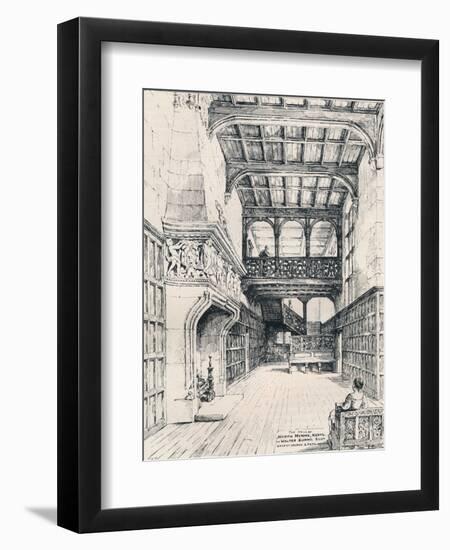 The Hall of North Mymms, Herts, 1898-null-Framed Giclee Print