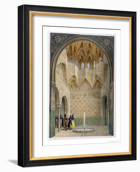 The Hall of the Abencerrages, the Alhambra, Granada, 1853-Leon Auguste Asselineau-Framed Giclee Print