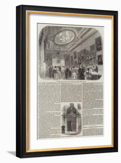 The Hall of the Barber-Surgeons' Company-null-Framed Giclee Print
