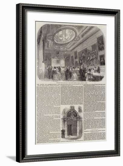 The Hall of the Barber-Surgeons' Company-null-Framed Giclee Print