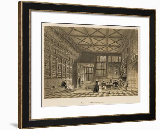 The Hall, Speke, Lancashire-Joseph Nash-Framed Giclee Print