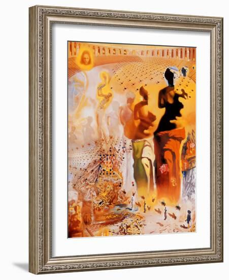 The Hallucinogenic Toreador, c.1970-Salvador Dalí-Framed Art Print