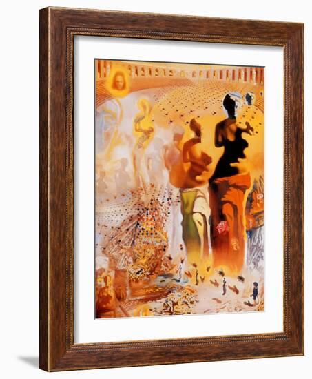 The Hallucinogenic Toreador, c.1970-Salvador Dalí-Framed Art Print