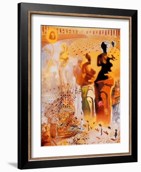 The Hallucinogenic Toreador, c.1970-Salvador Dalí-Framed Art Print