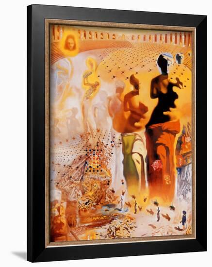 The Hallucinogenic Toreador, c.1970-Salvador Dalí-Framed Art Print
