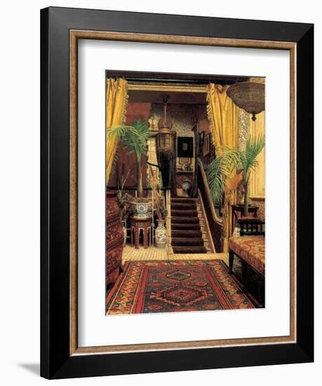 The hallway-Jessica Hayllar-Framed Premium Giclee Print