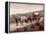 The Halted Stagecoach-Frederic Sackrider Remington-Framed Premier Image Canvas