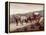 The Halted Stagecoach-Frederic Sackrider Remington-Framed Premier Image Canvas