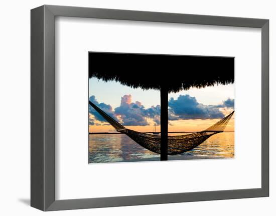 The Hammock at Sunset - Miami - Florida-Philippe Hugonnard-Framed Photographic Print