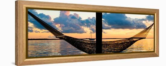 The Hammock at Sunset - Miami - Florida-Philippe Hugonnard-Framed Premier Image Canvas