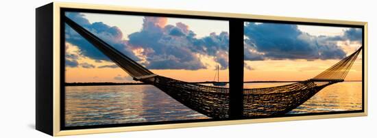 The Hammock at Sunset - Miami - Florida-Philippe Hugonnard-Framed Premier Image Canvas