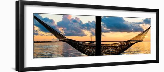 The Hammock at Sunset - Miami - Florida-Philippe Hugonnard-Framed Photographic Print