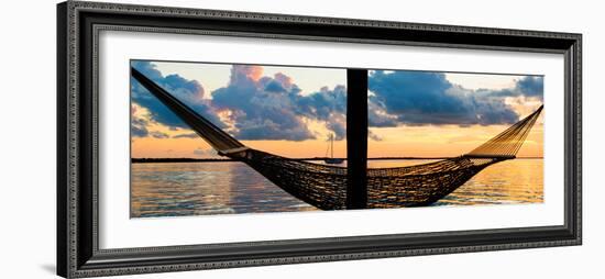 The Hammock at Sunset - Miami - Florida-Philippe Hugonnard-Framed Photographic Print