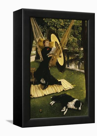 The Hammock-James Tissot-Framed Premier Image Canvas