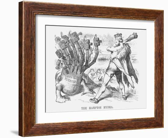 The Hampton Hydra, 1873-Joseph Swain-Framed Giclee Print