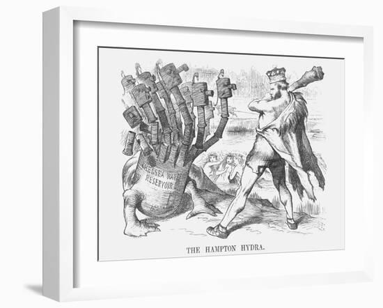 The Hampton Hydra, 1873-Joseph Swain-Framed Giclee Print