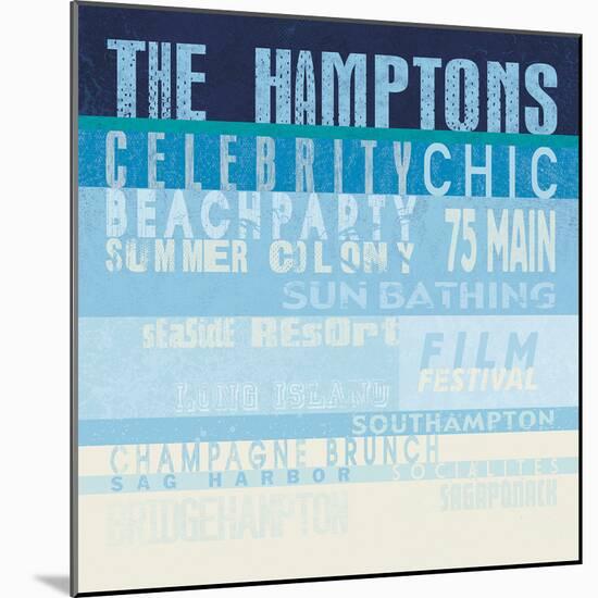 The Hamptons-Tom Frazier-Mounted Giclee Print