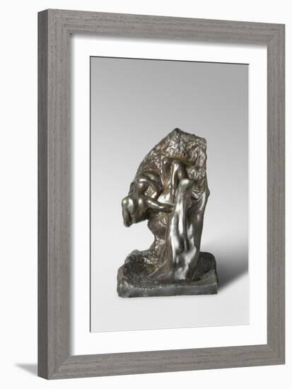 The Hand of God, Modeled 1898, Cast by Alexis Rudier (1874-1952), 1925 (Bronze)-Auguste Rodin-Framed Giclee Print