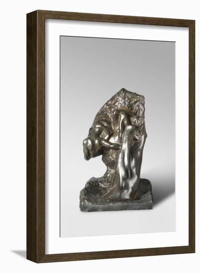 The Hand of God, Modeled 1898, Cast by Alexis Rudier (1874-1952), 1925 (Bronze)-Auguste Rodin-Framed Giclee Print