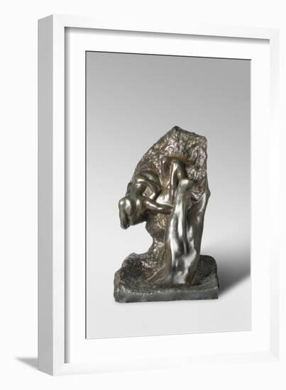 The Hand of God, Modeled 1898, Cast by Alexis Rudier (1874-1952), 1925 (Bronze)-Auguste Rodin-Framed Giclee Print