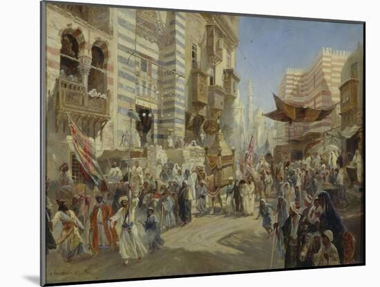 The Handing over of the Sacred Carpet in Cairo, 1876-Konstantin Yegorovich Makovsky-Mounted Giclee Print