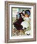 "The Handkerchief", January 27,1940-Norman Rockwell-Framed Giclee Print