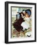 "The Handkerchief", January 27,1940-Norman Rockwell-Framed Giclee Print