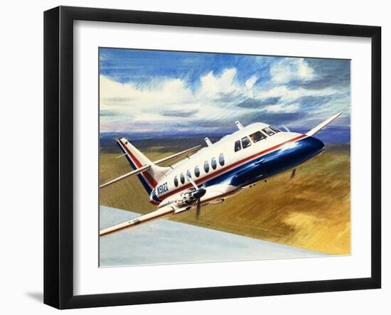 The Handley Page Jetstream-Wilf Hardy-Framed Giclee Print