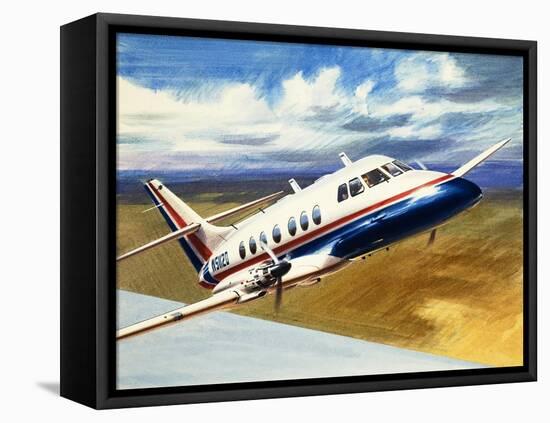 The Handley Page Jetstream-Wilf Hardy-Framed Premier Image Canvas