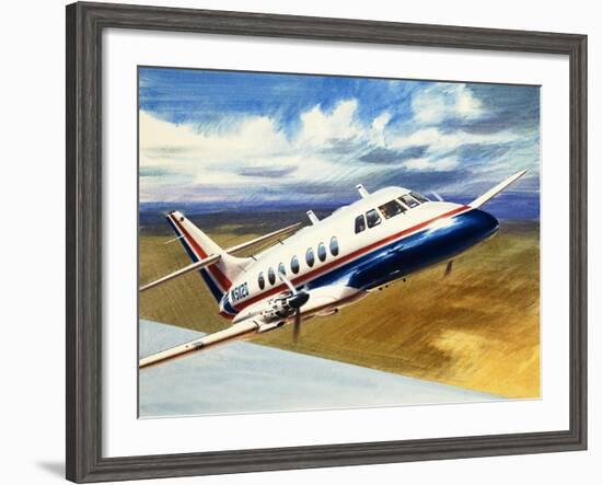 The Handley Page Jetstream-Wilf Hardy-Framed Giclee Print