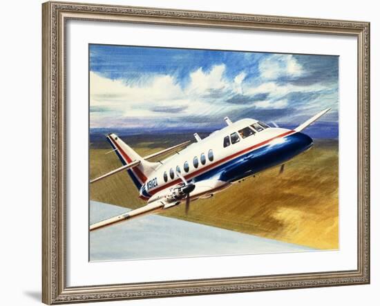 The Handley Page Jetstream-Wilf Hardy-Framed Giclee Print