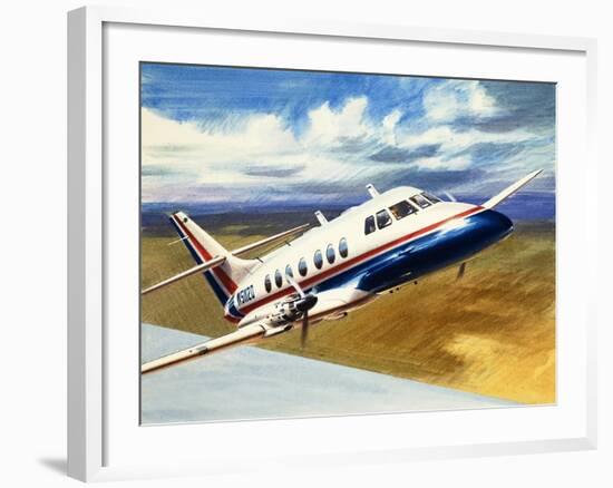 The Handley Page Jetstream-Wilf Hardy-Framed Giclee Print