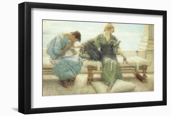 The Handmaiden-Sir Lawrence Alma-Tadema-Framed Premium Giclee Print